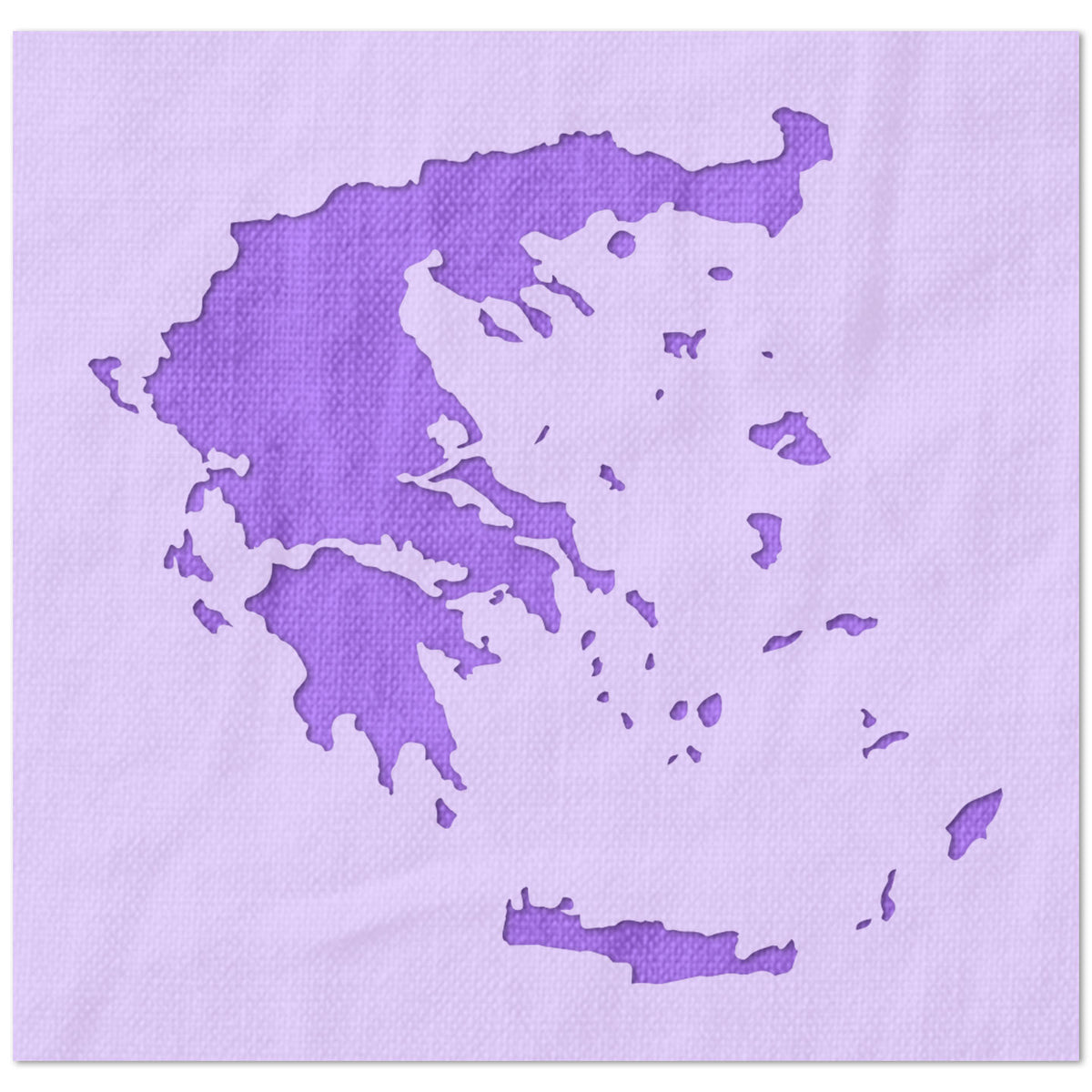 Greece Stencil