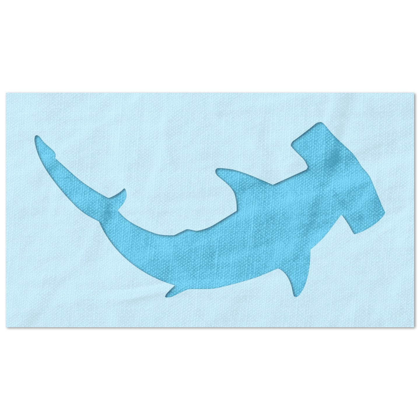 Hammerhead Shark Stencil