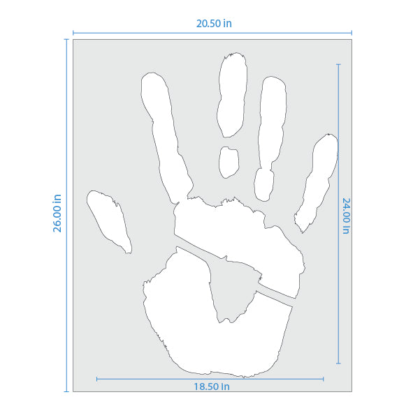 handprint template