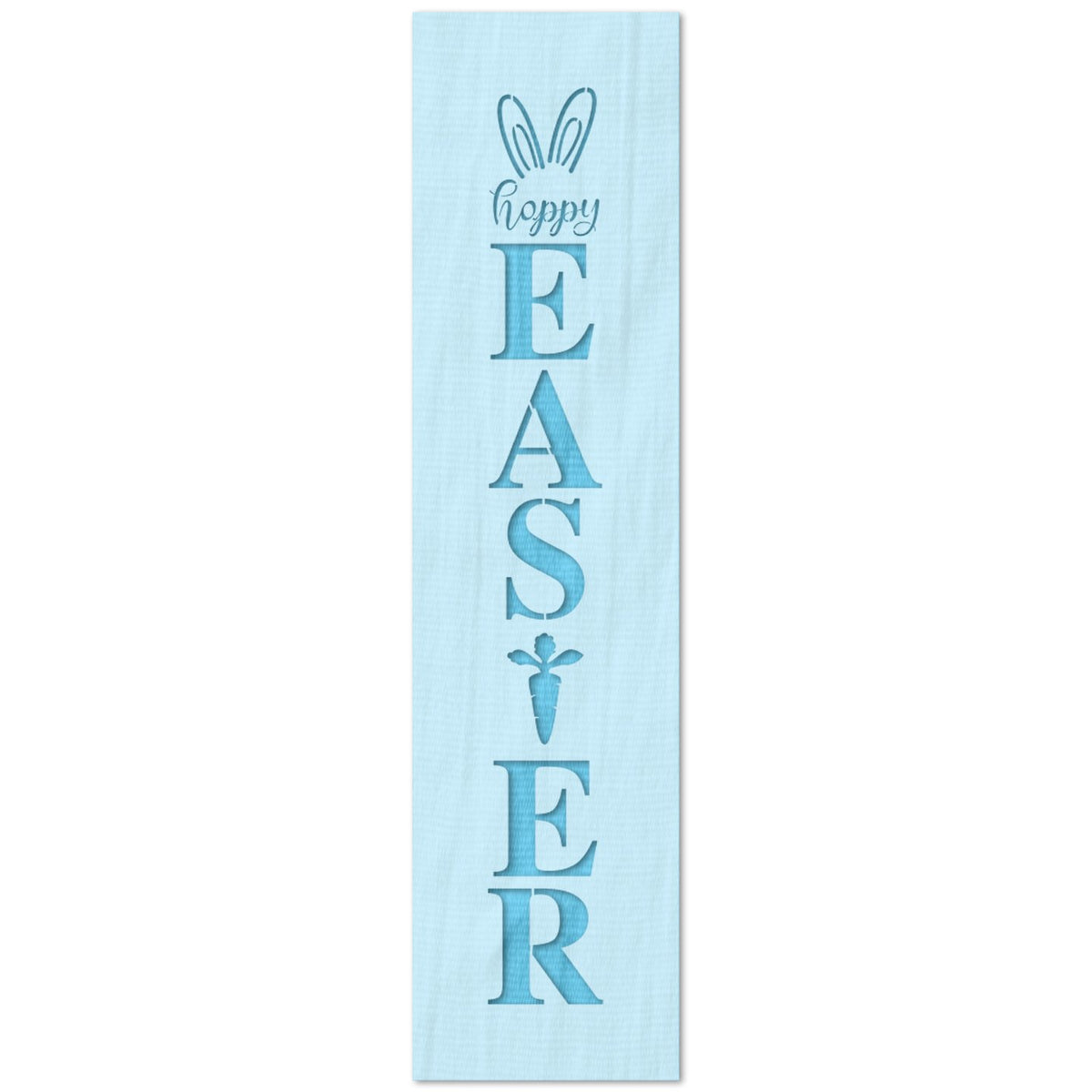 Happy Easter vertical Stencil