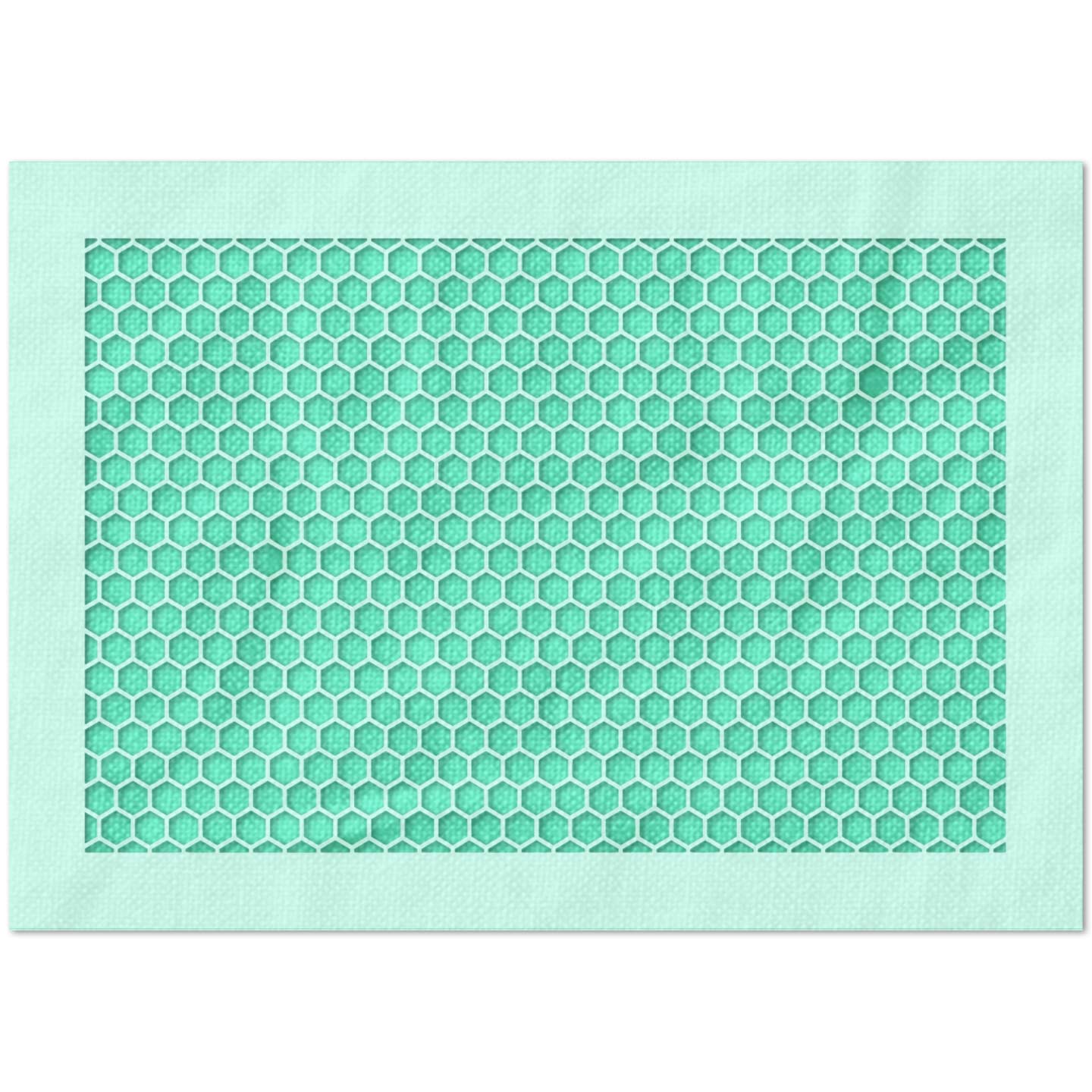 Hexagonal Honeycomb Pattern Stencil
