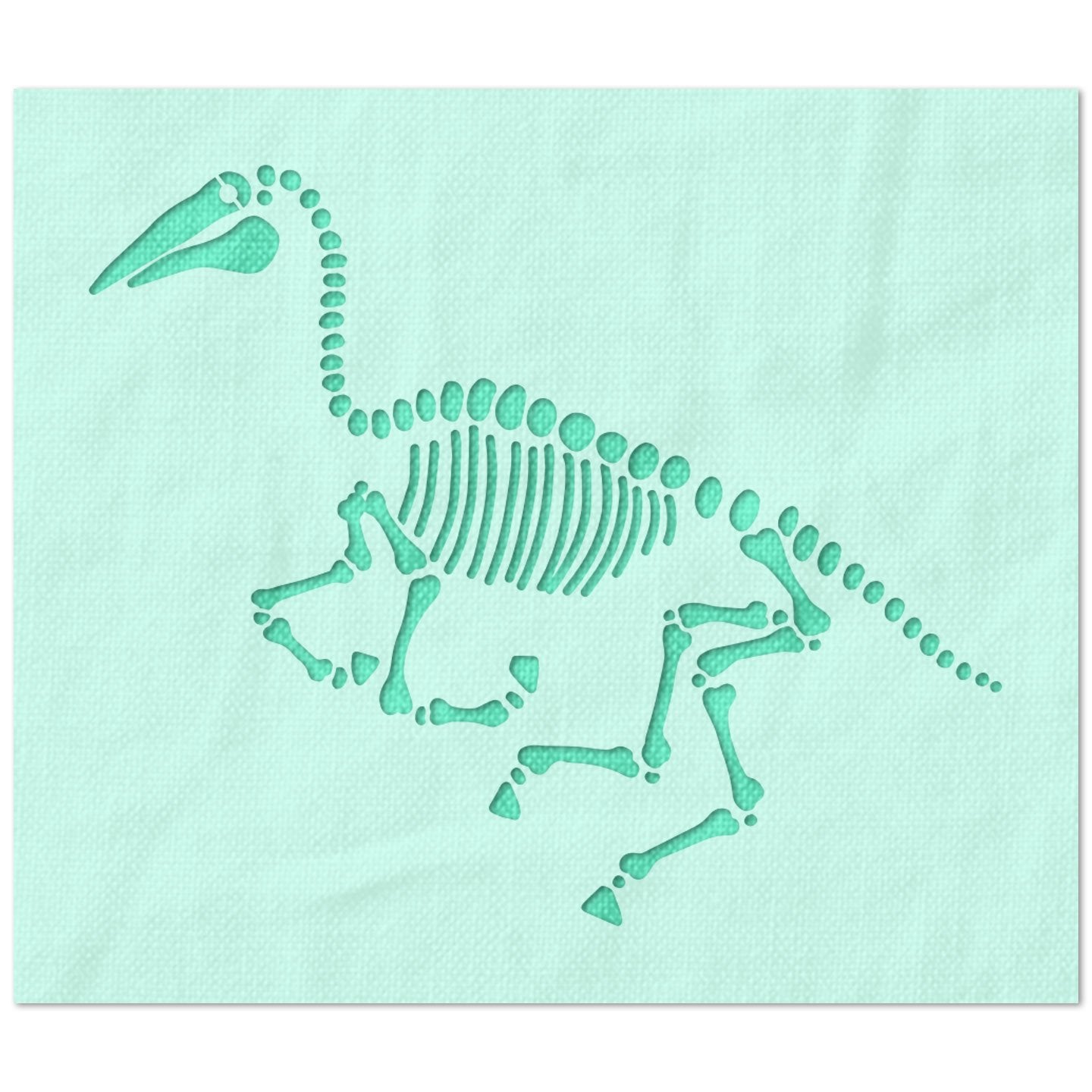 Hoofed Sekleton Fossil Stencil