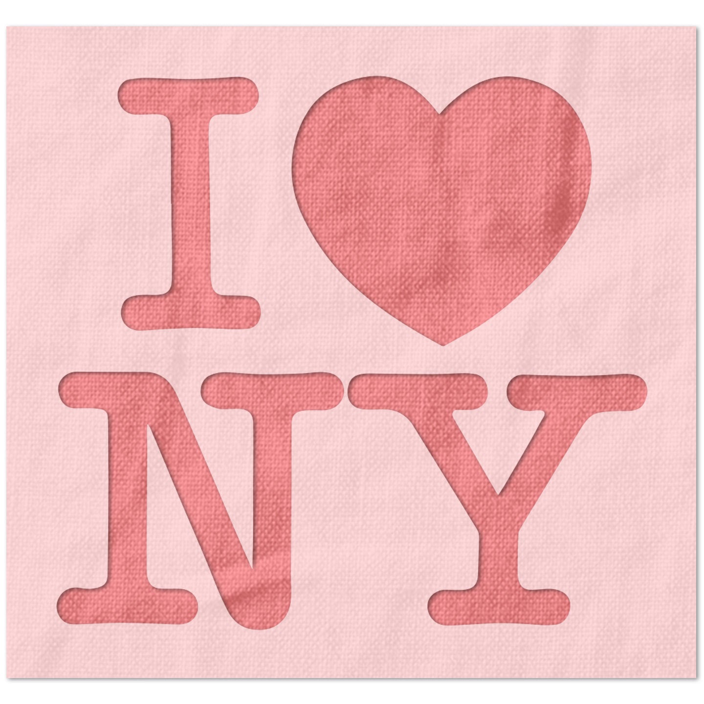 I Love New York Stencil