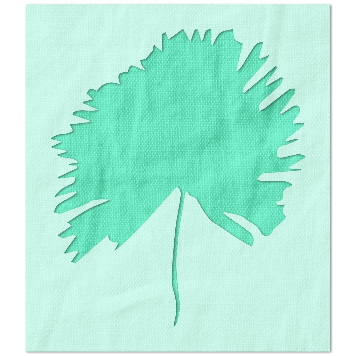 Imperfect Flower Stencil