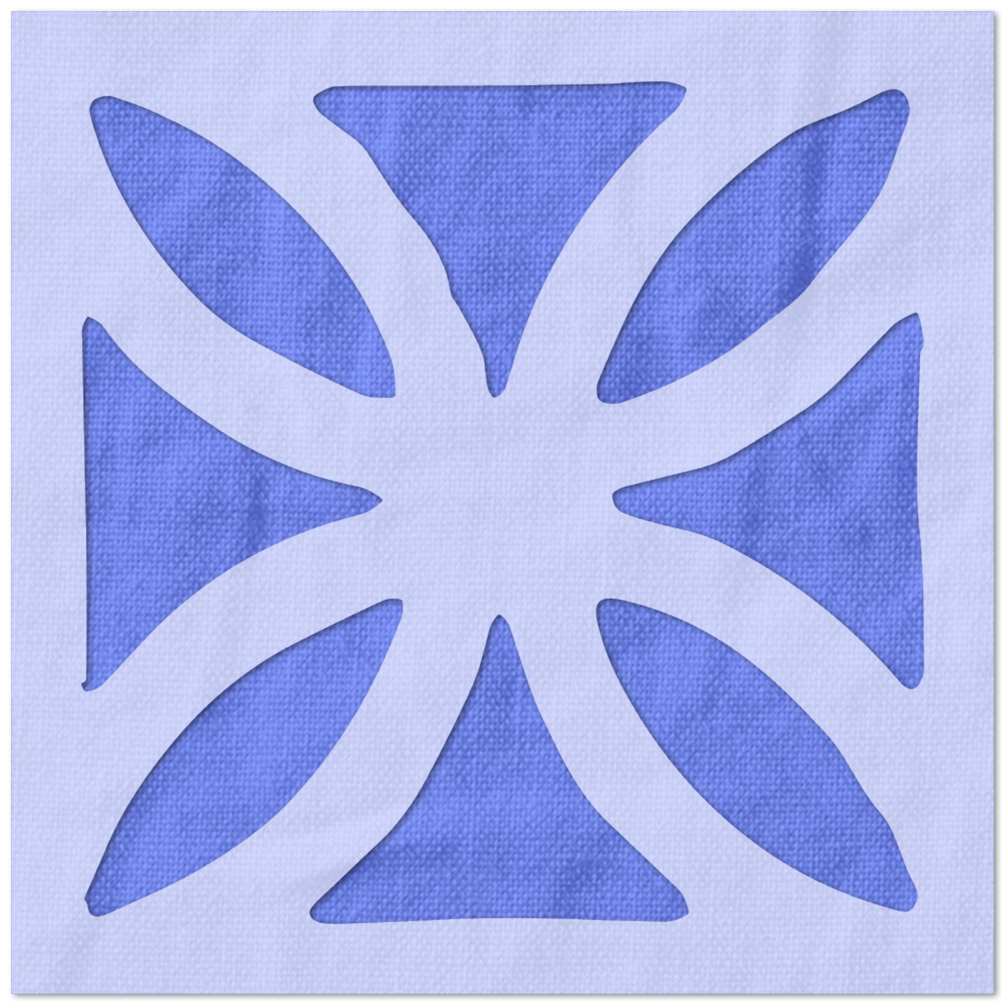 Interior Wall Pattern Stencil
