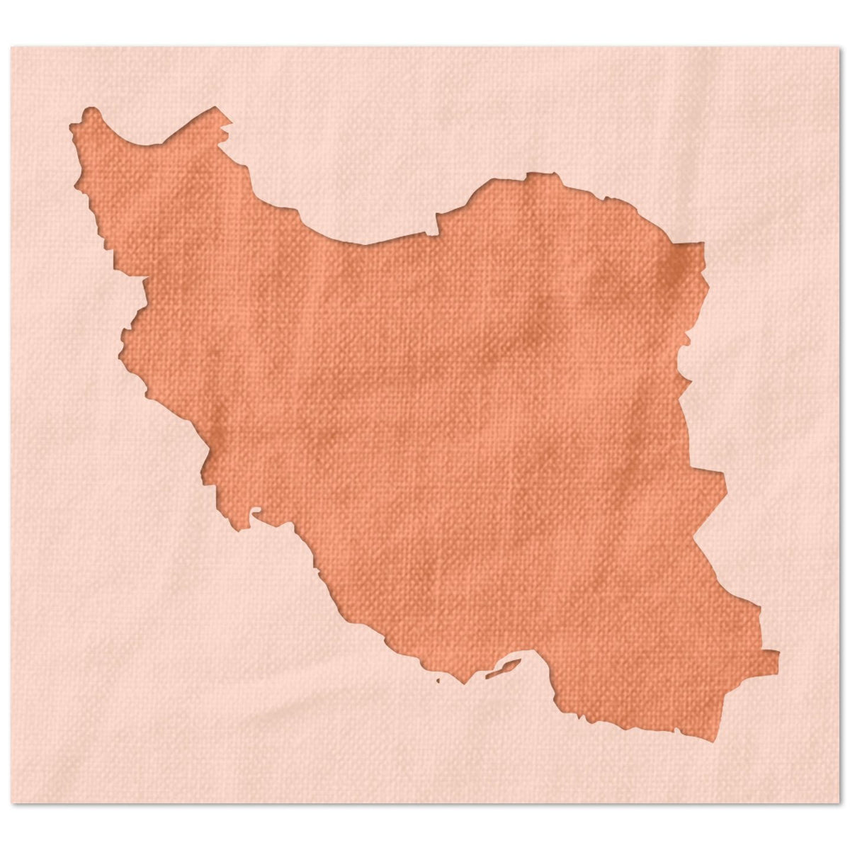 Iran Stencil