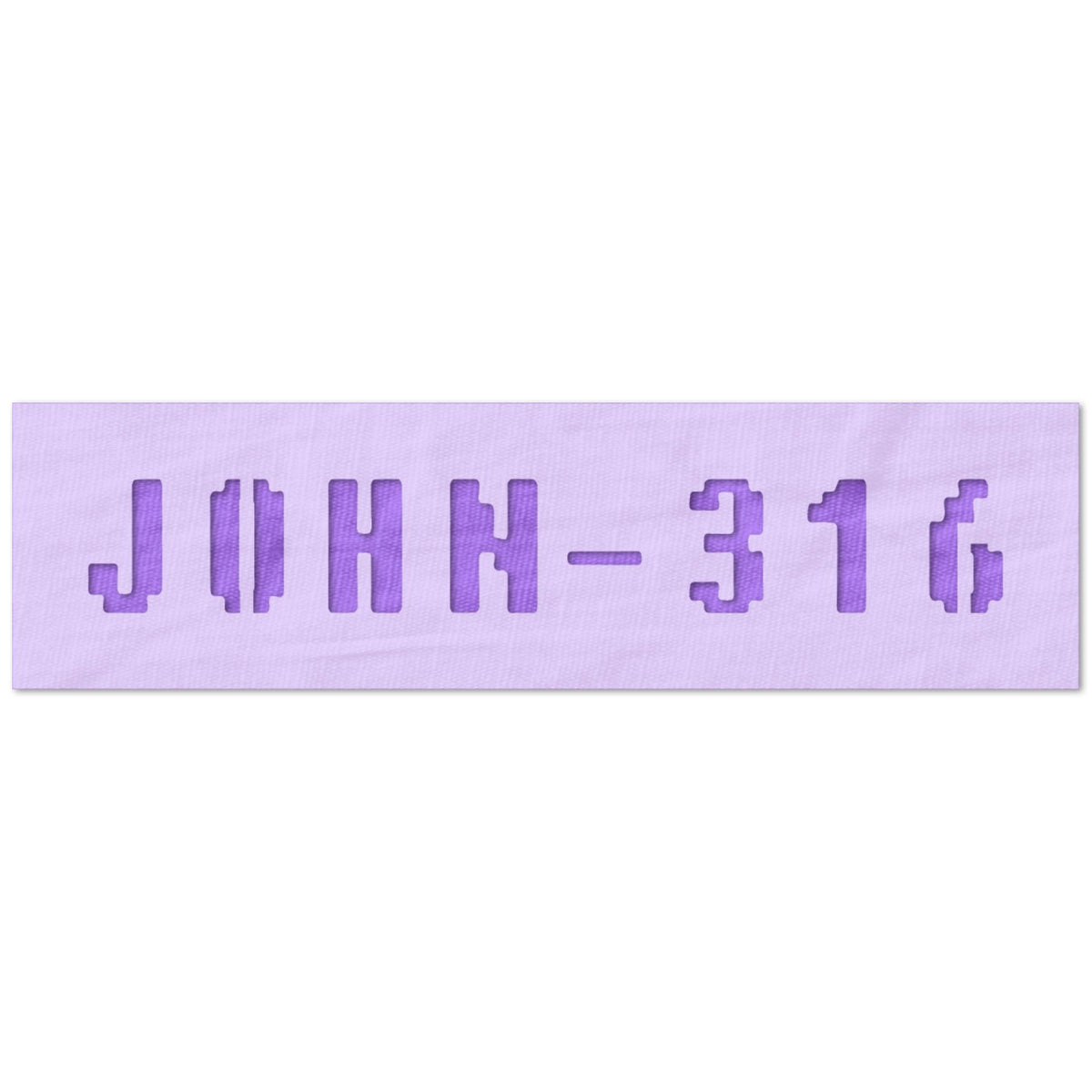 John 3:16 Stencil