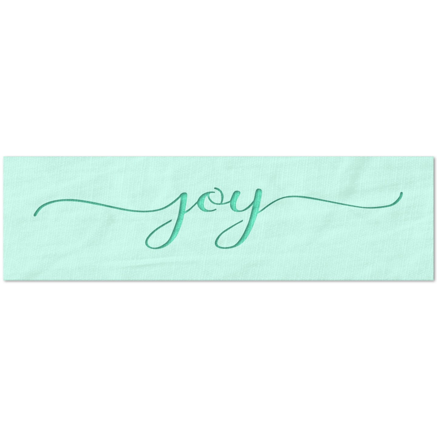 Joy Script Stencil