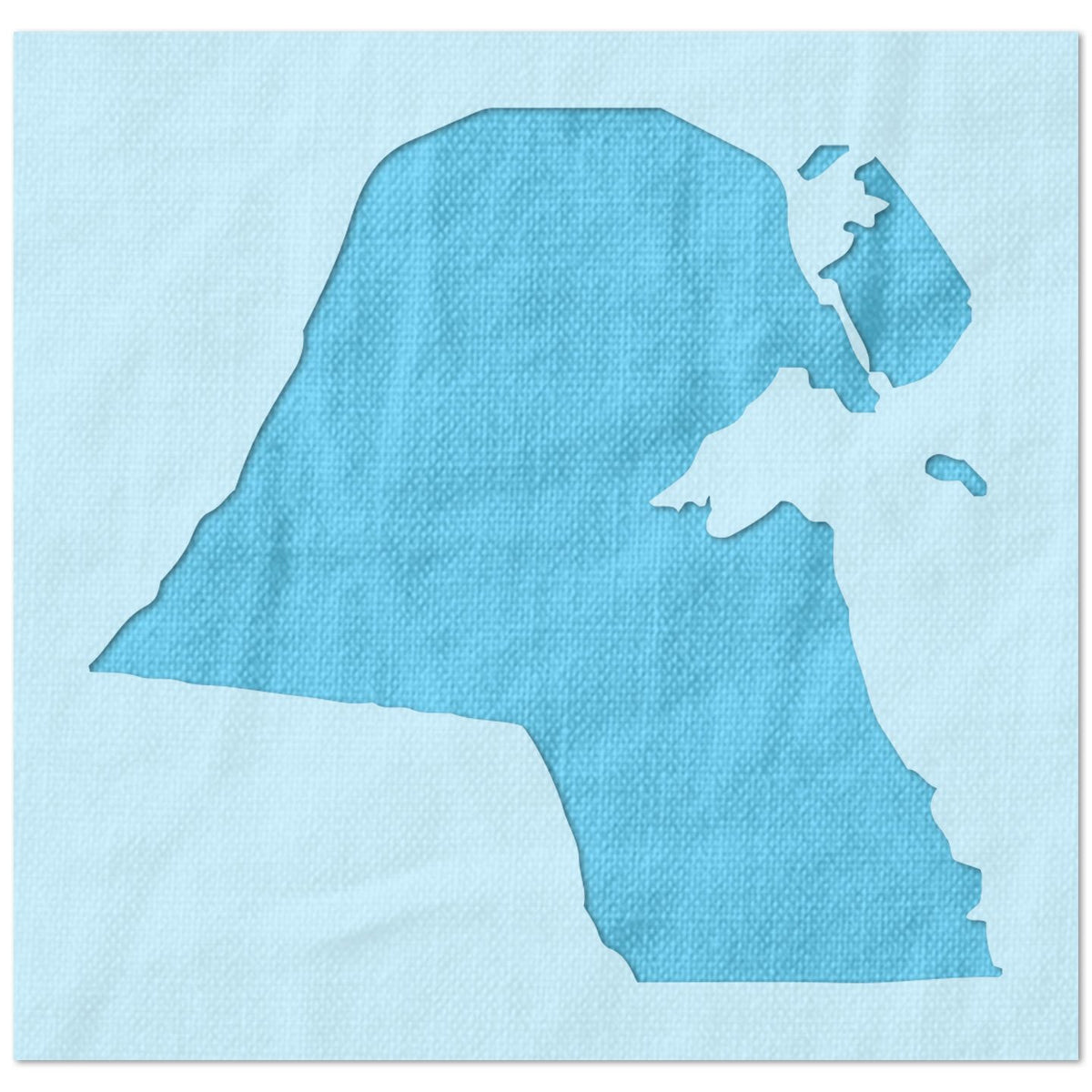 Kuwait Stencil