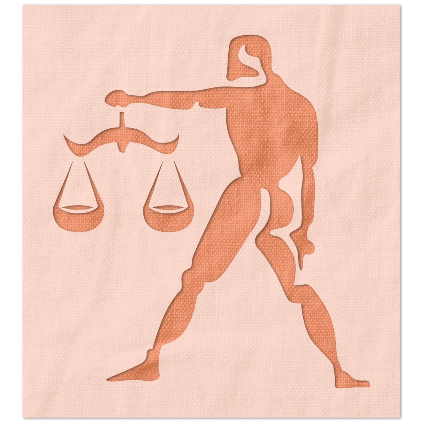 Libra Stencil
