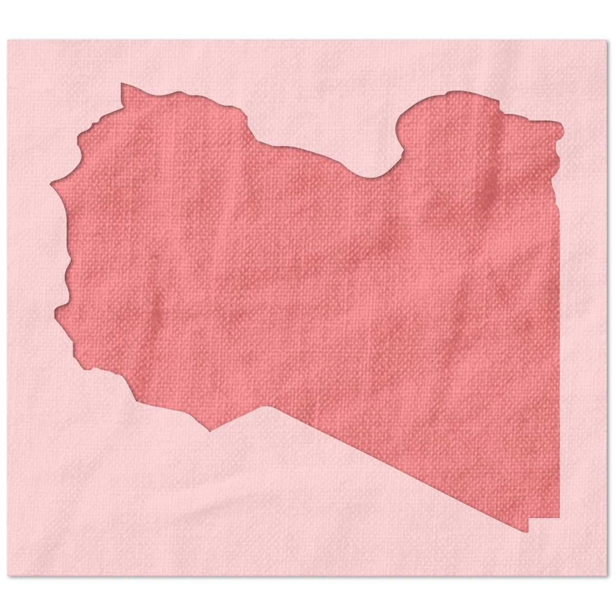 Libya Stencil