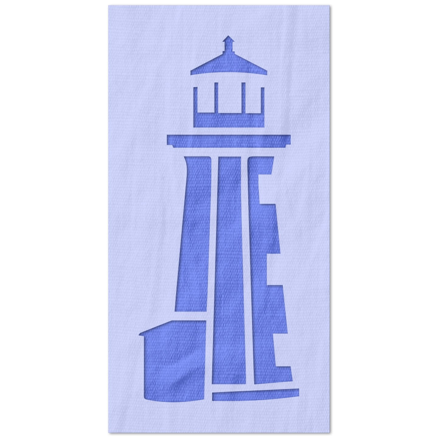 Lighthouse Stencil