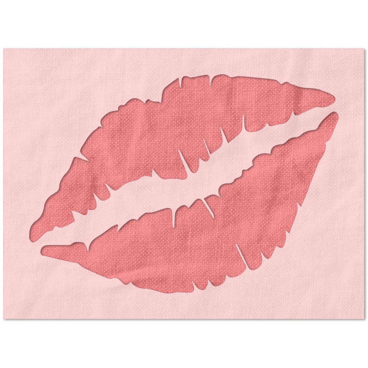 Lips Stencil