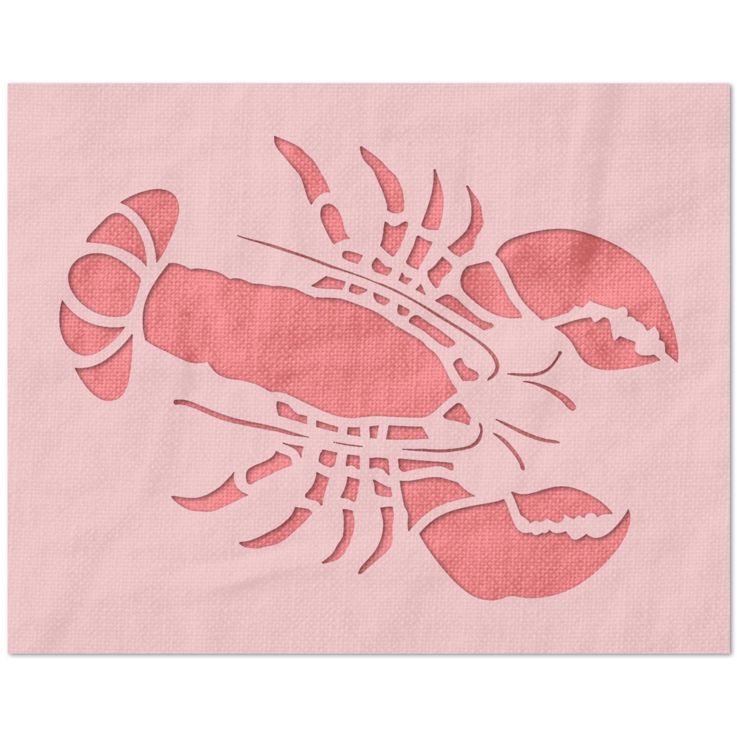 Lobster Stencil