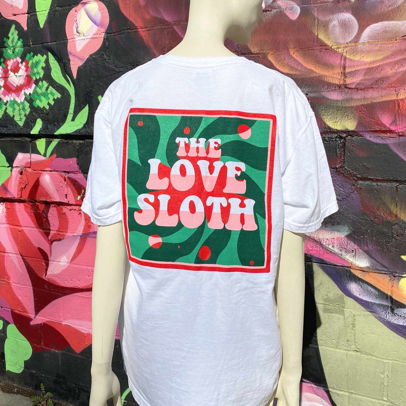 The Love Sloth T-Shirt Back