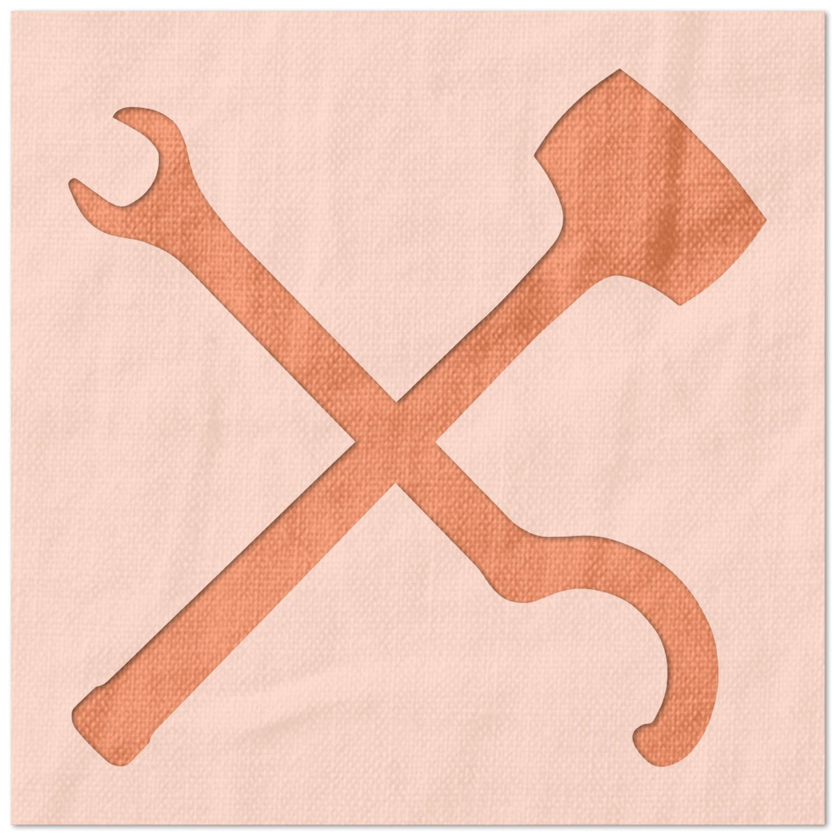 Maintenance Symbol Stencil