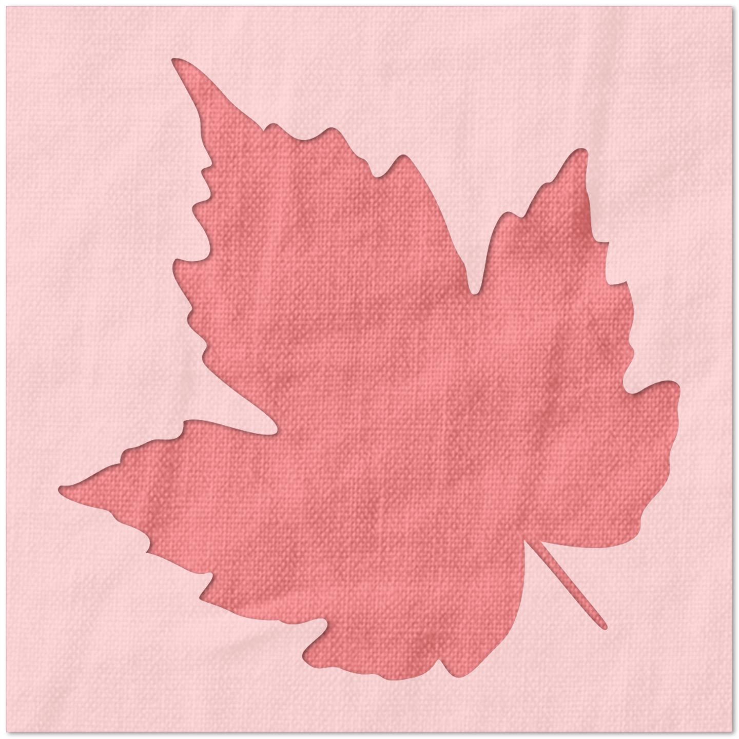 Maple Leaf Stencil