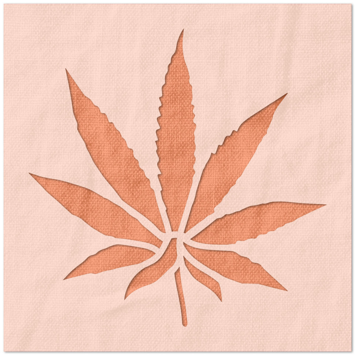 Marijuana Cannabis Leaf Stencil | Stencil Stop marijuana-cannabis-leaf-stencil-stencil-stop