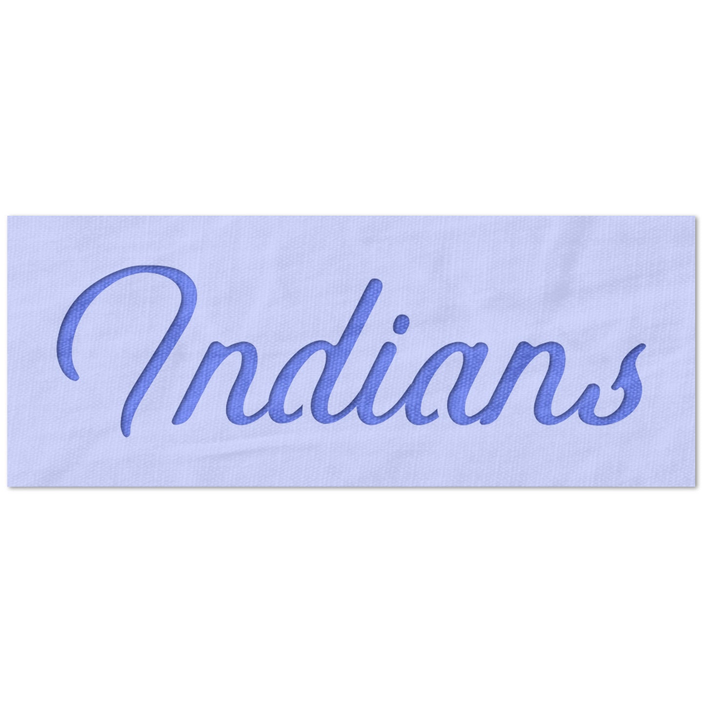 Mascot Indians Stencil