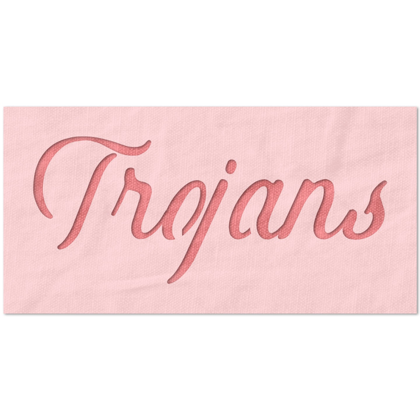 Mascot Trojans Stencil