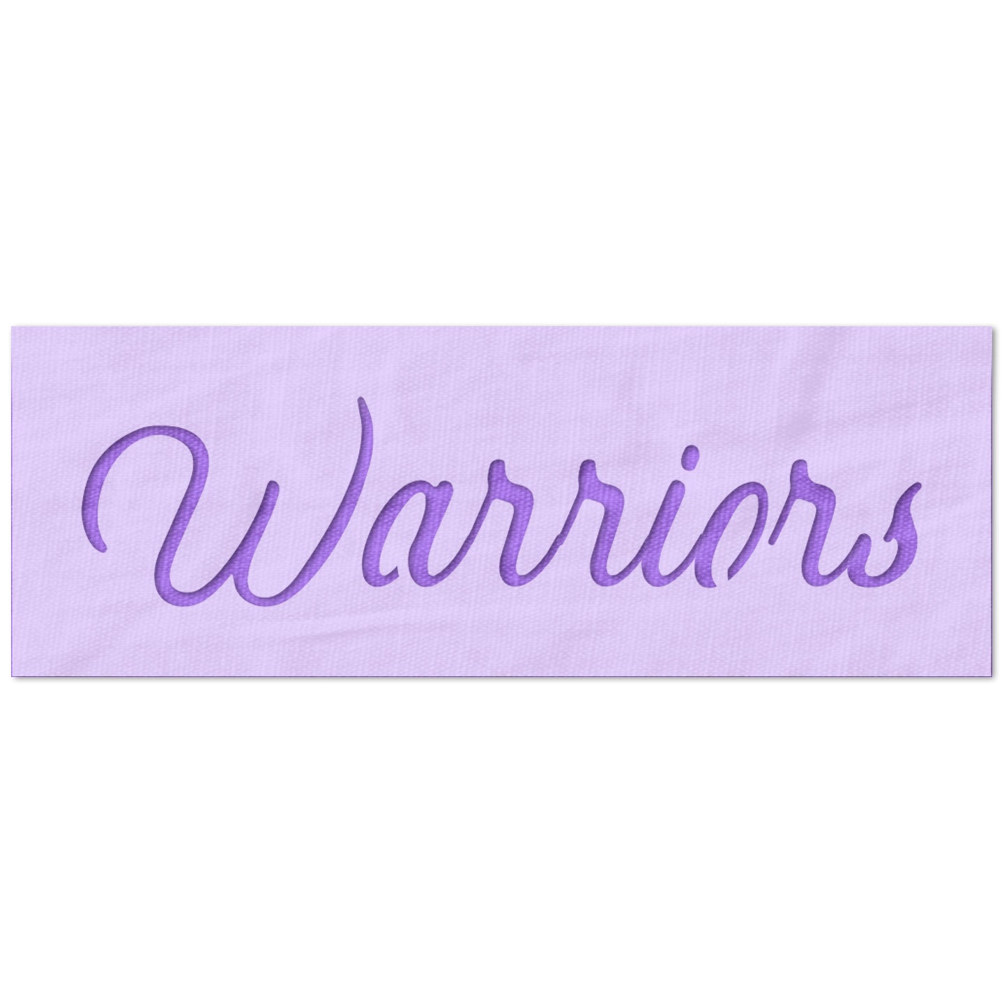 Mascot Warriors Stencil