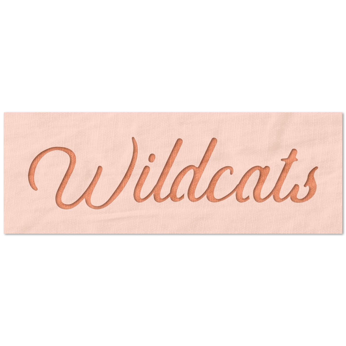 Mascot Wildcats Stencil