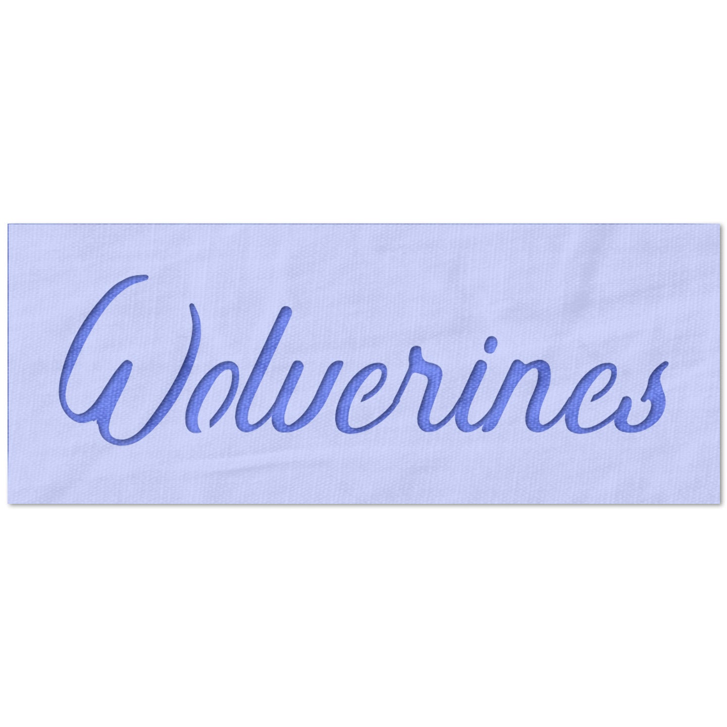 Mascot Wolverines Stencil