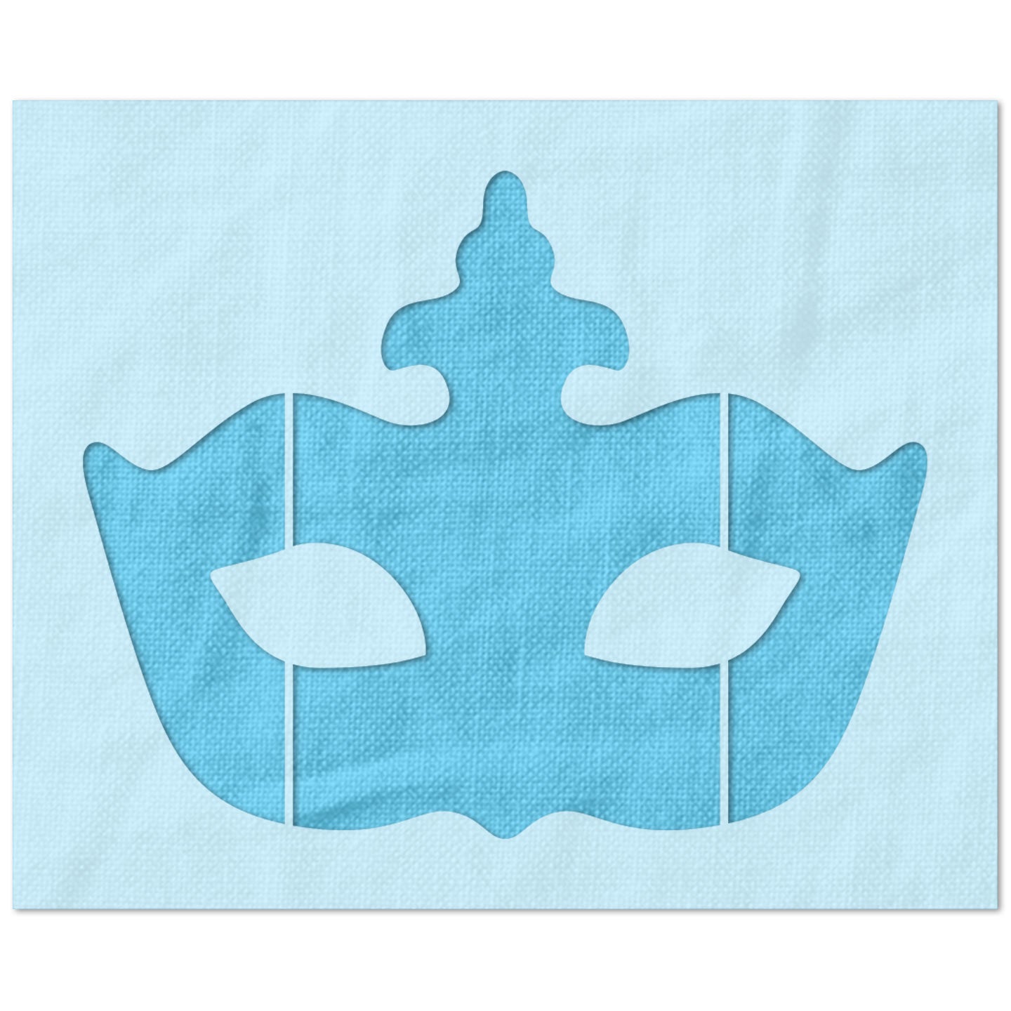 Masquerade Mask Stencil