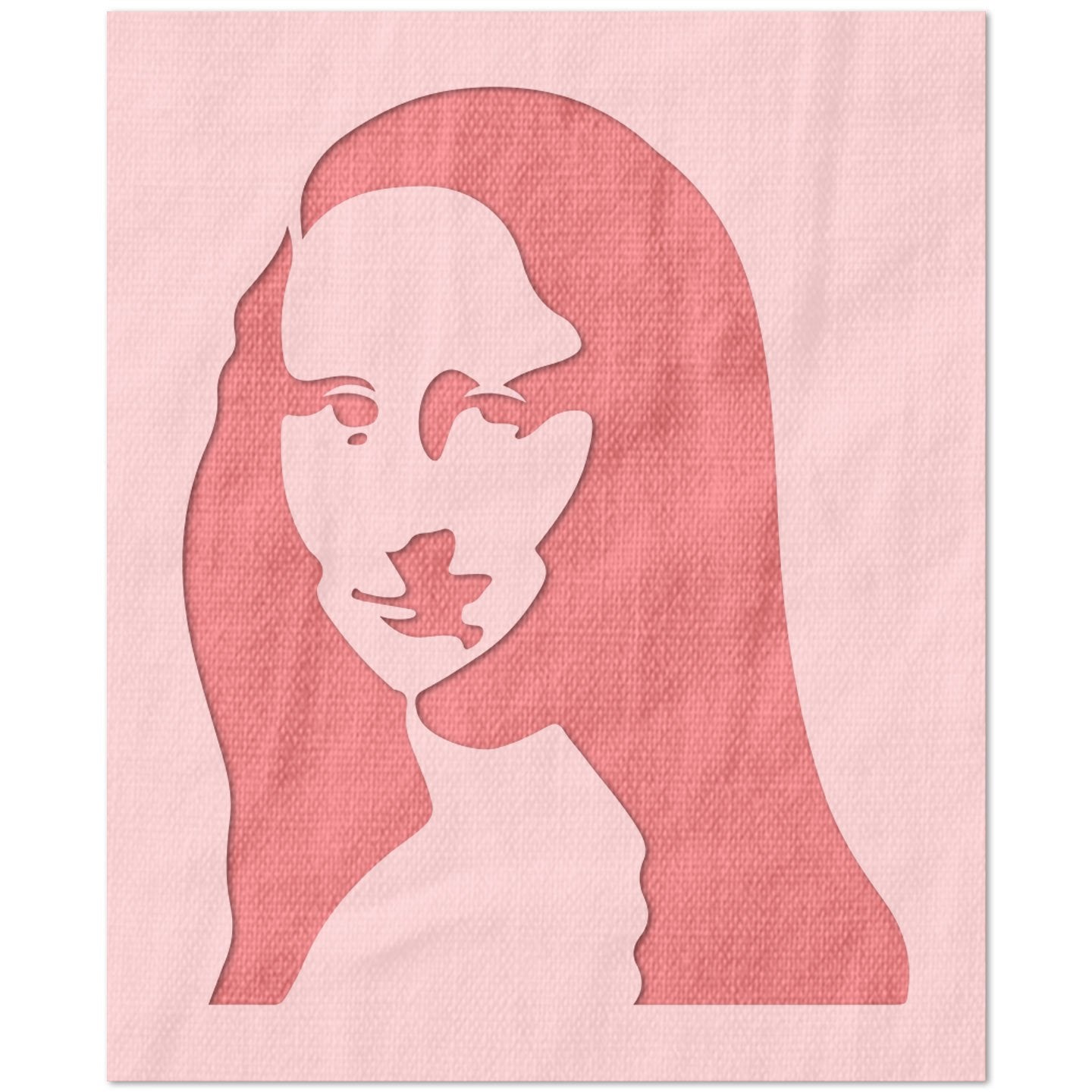 Mona Lisa Stencil