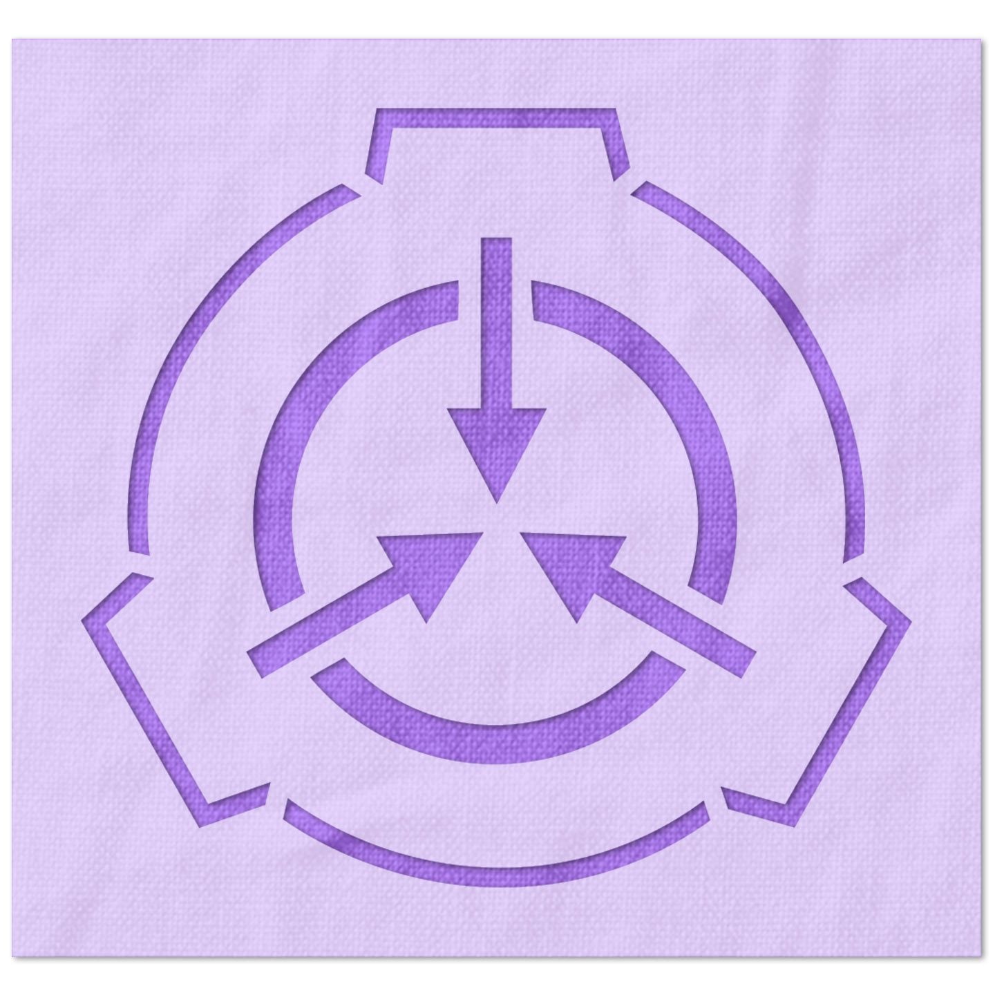 Move To Center Symbol Stencil