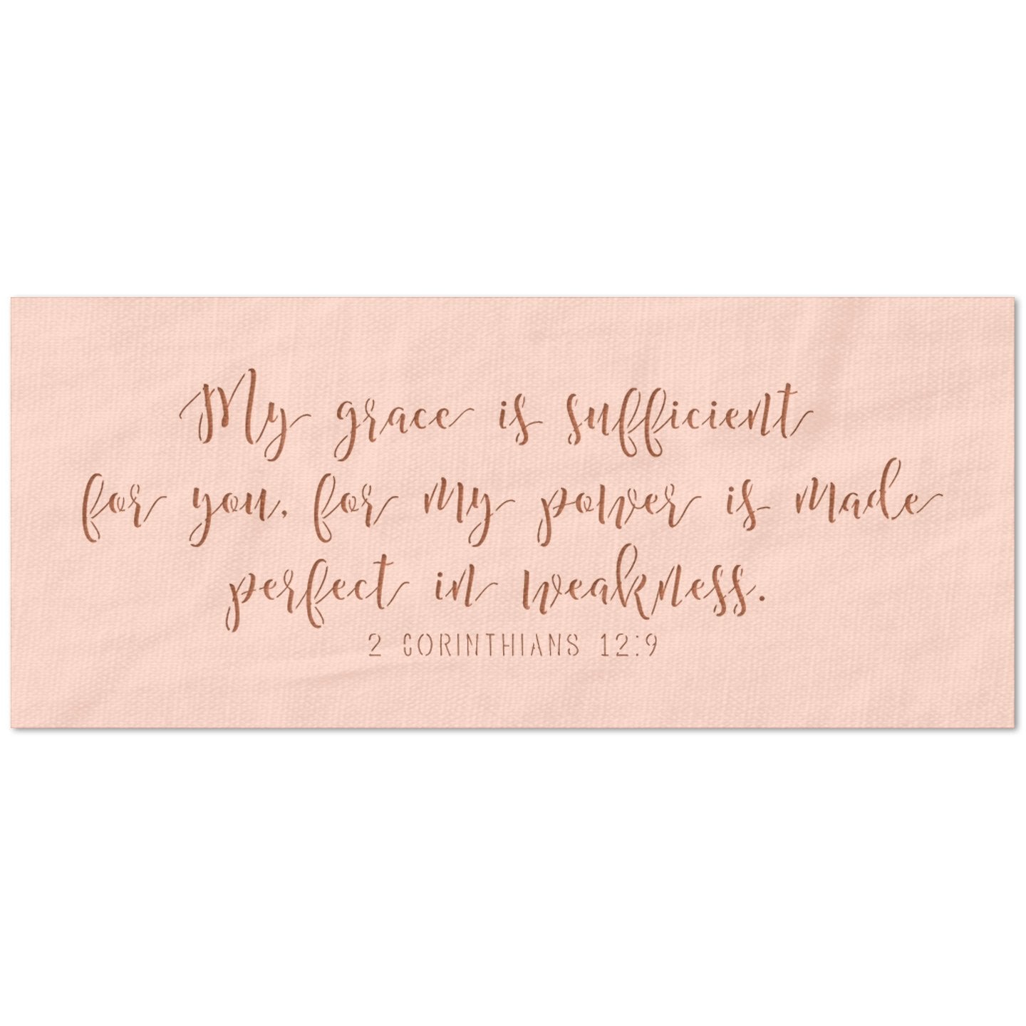 My Grace is Sufficient Corinthians 12 9 Stencil