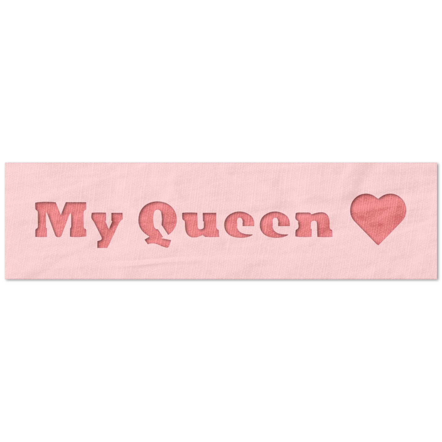 My Queen Heart Stencil