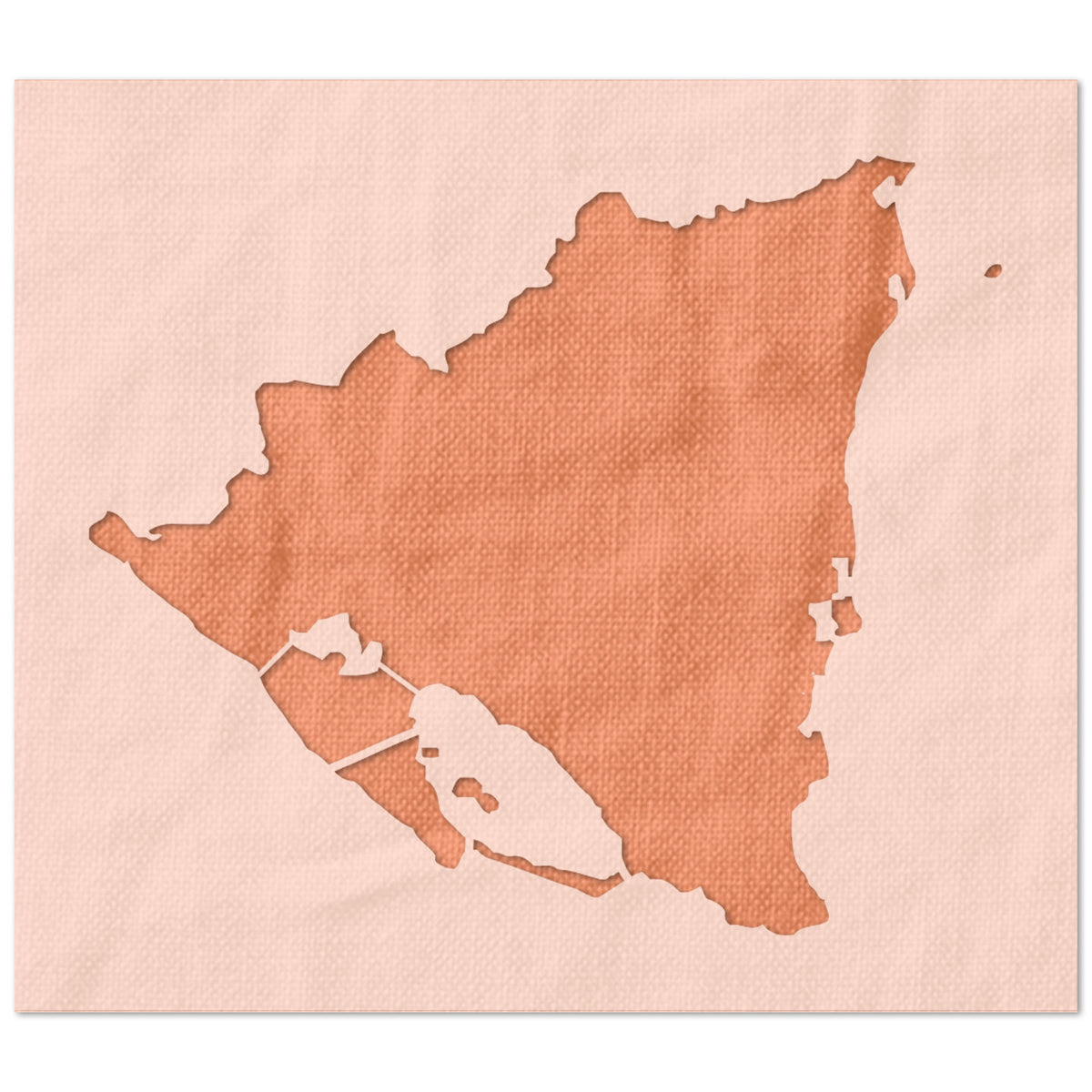 Nicaragua Stencil