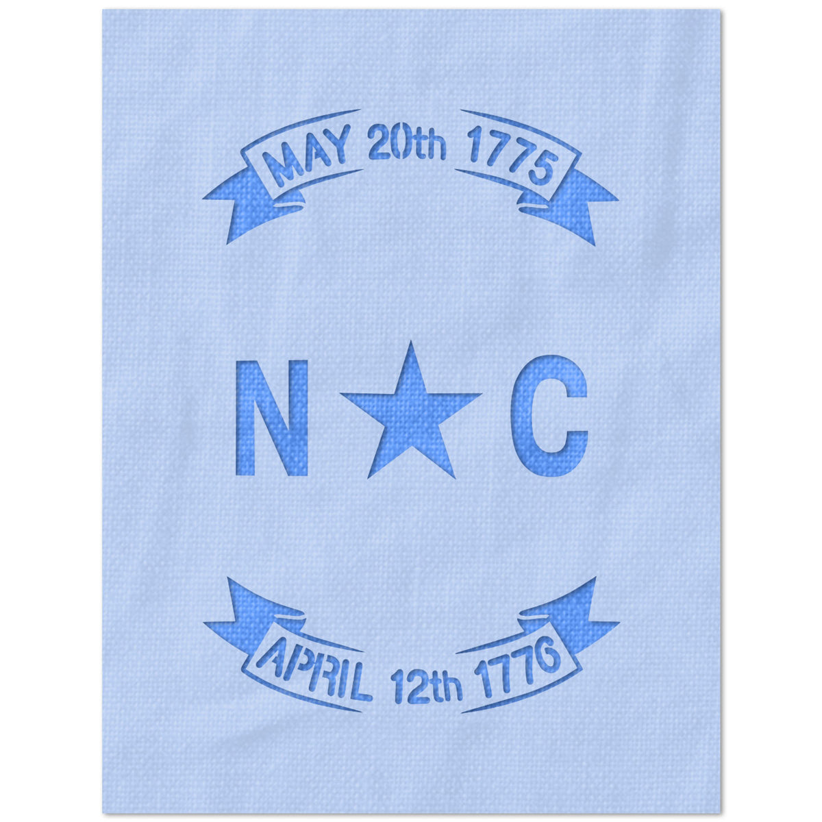 north-carolina-state-flag-stencil