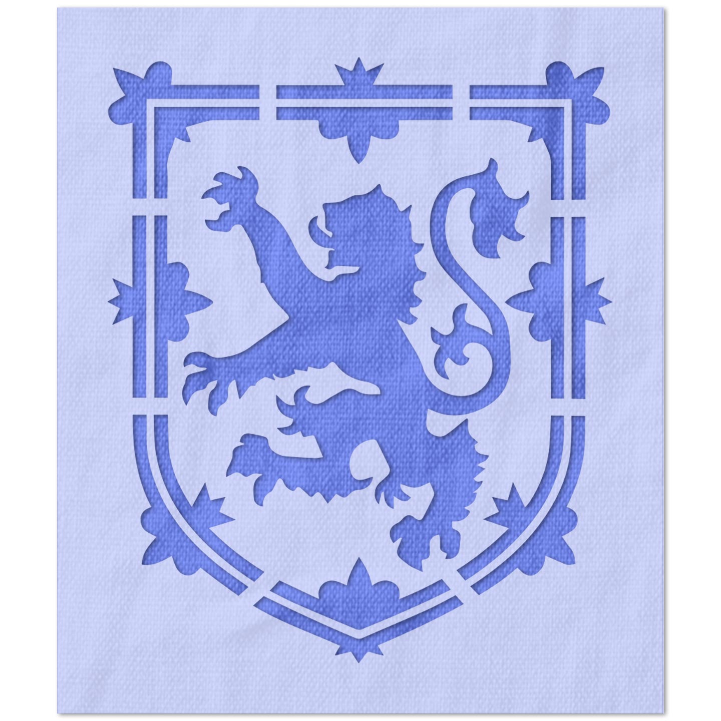 Nova Scotia Flag Stencil