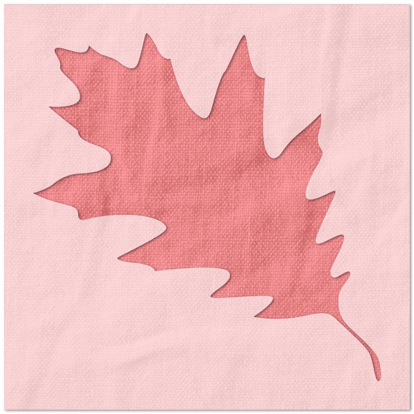 Oak Leaf Stencil