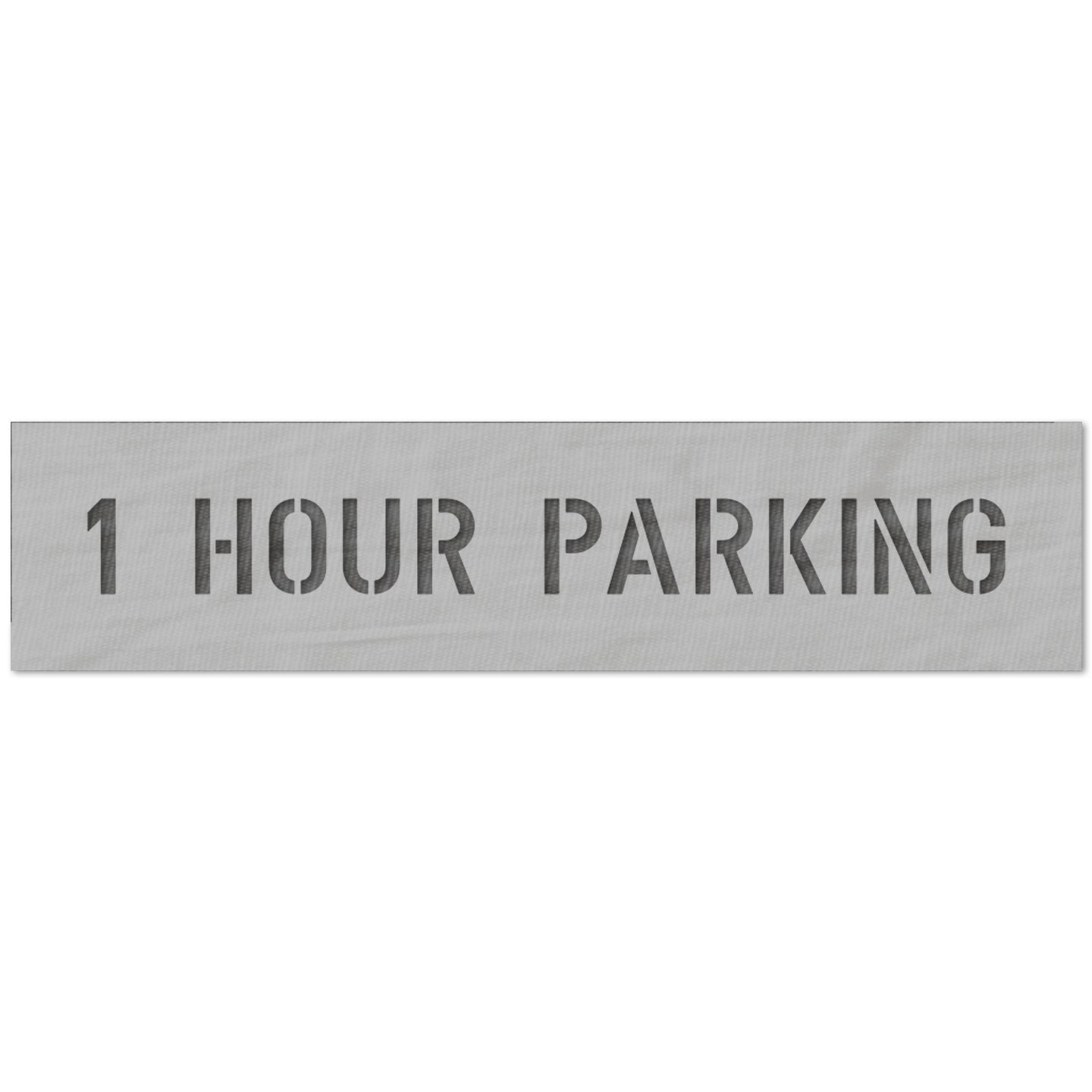 One Hour Parking Stencil