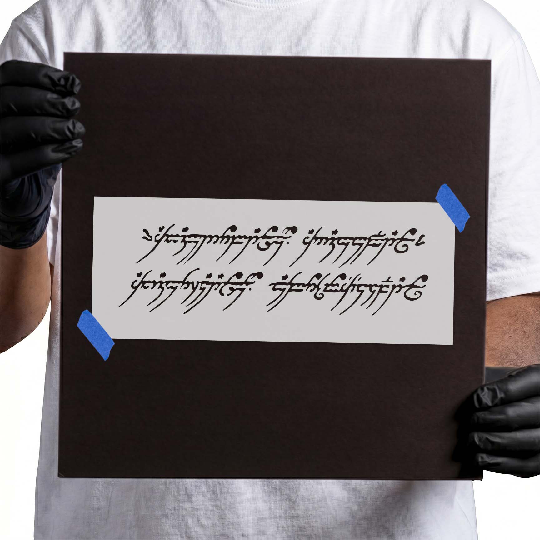 One Ring to Rule Them All Stencil