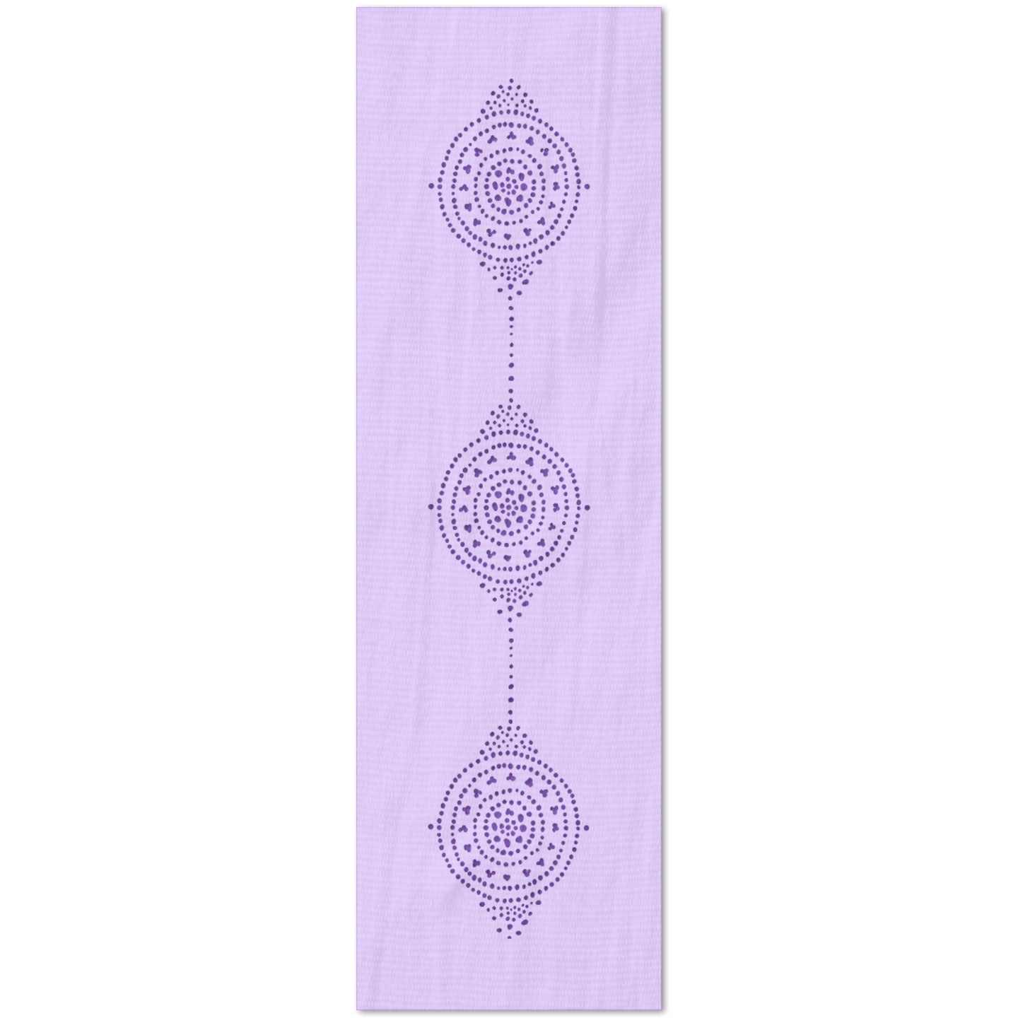 Ornate Vertical Dot Circle Pattern Stencil