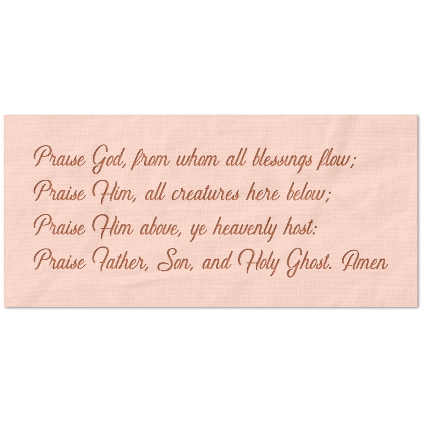 Praise God Quote Stencil