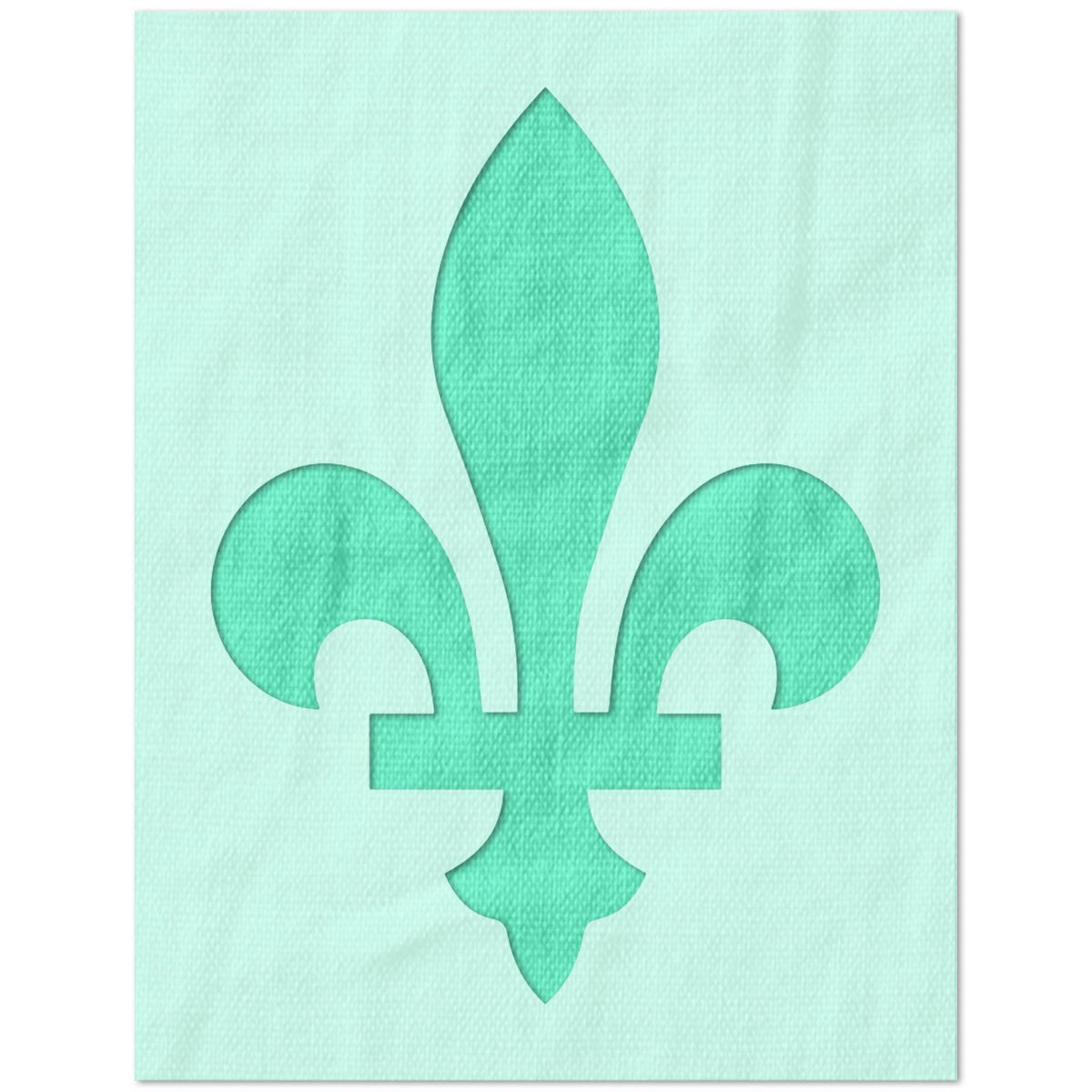 Quebec Flag Stencil