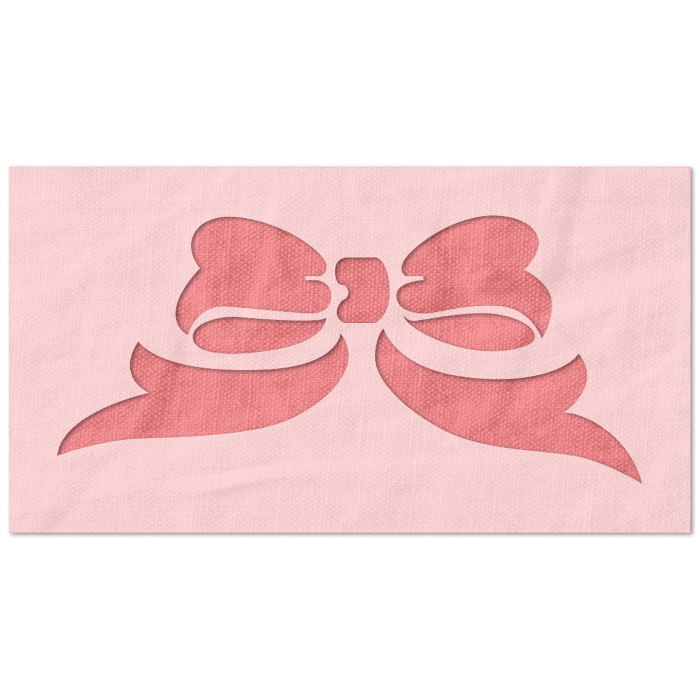 Ribbon Flare Stencil