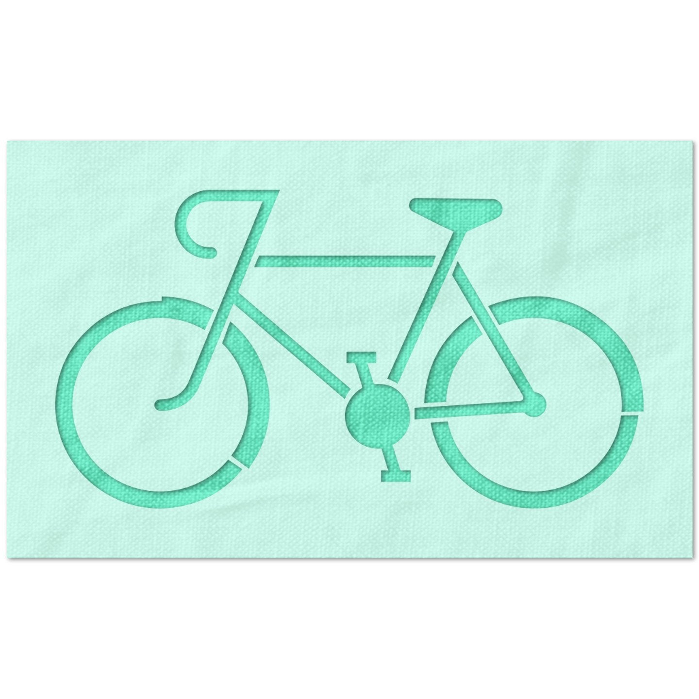 Road Bike Stencil
