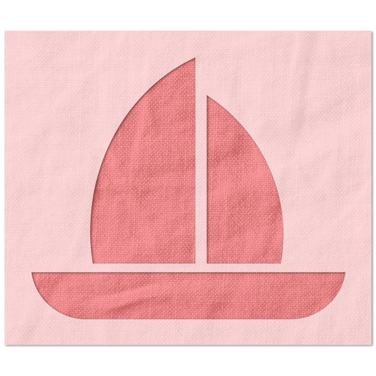 Sailboat Stencil