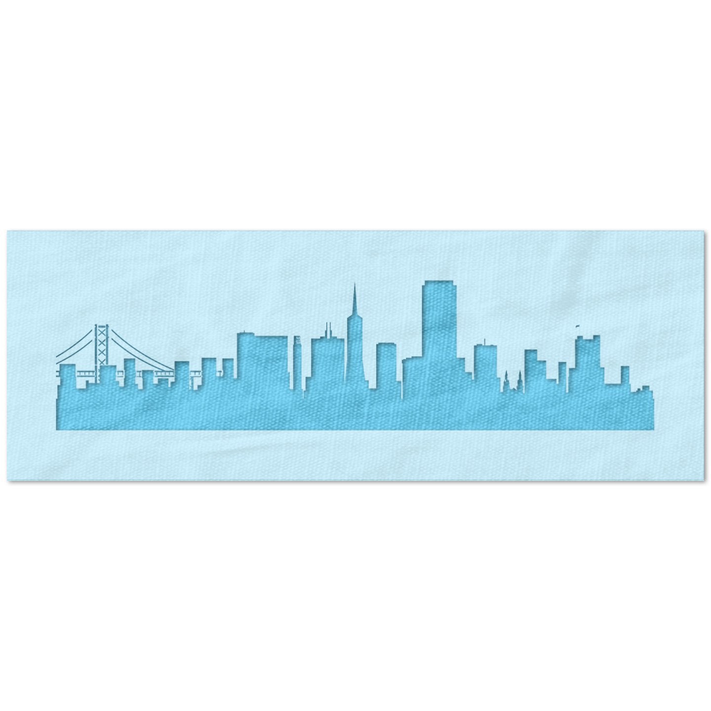San Francisco Skyline Stencil