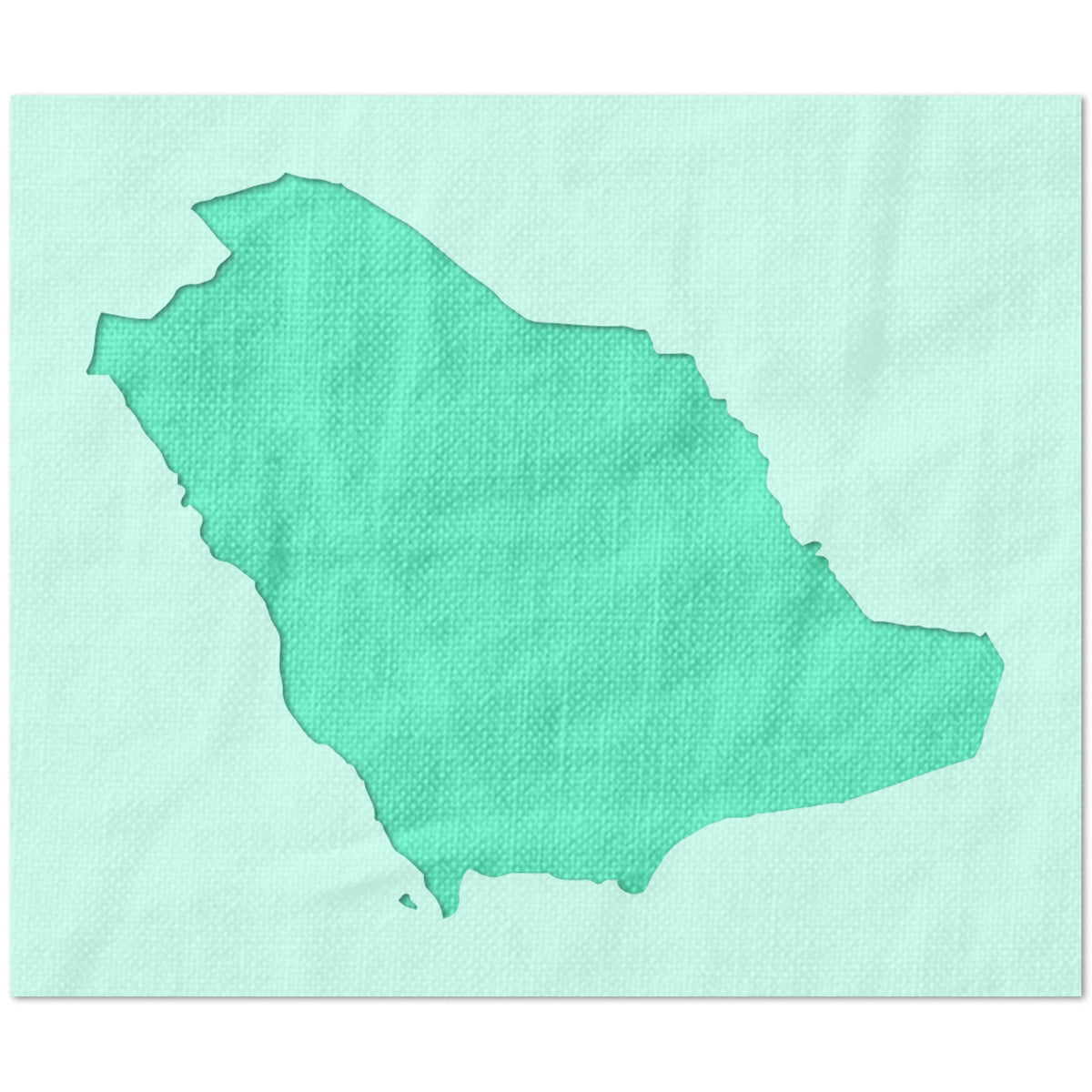 Saudi Arabia Stencil