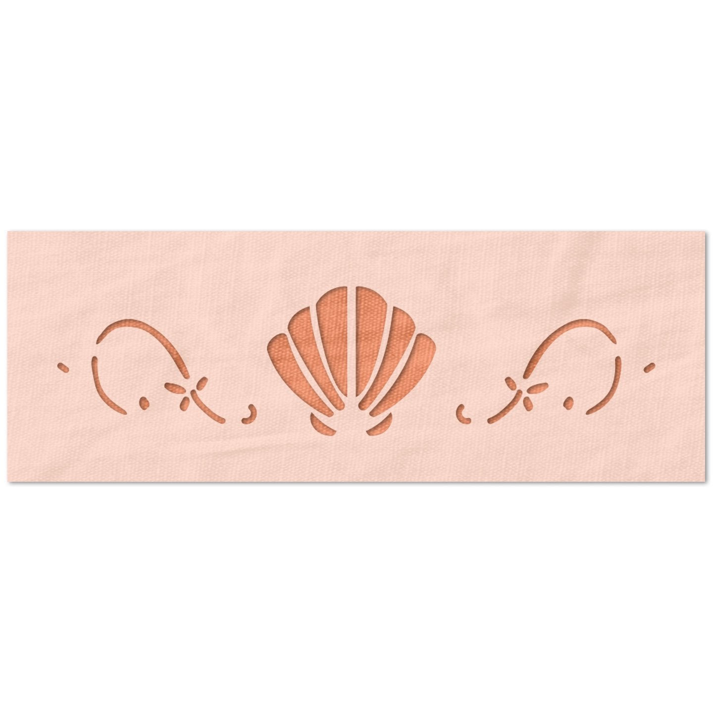 Seashell Design Stencil