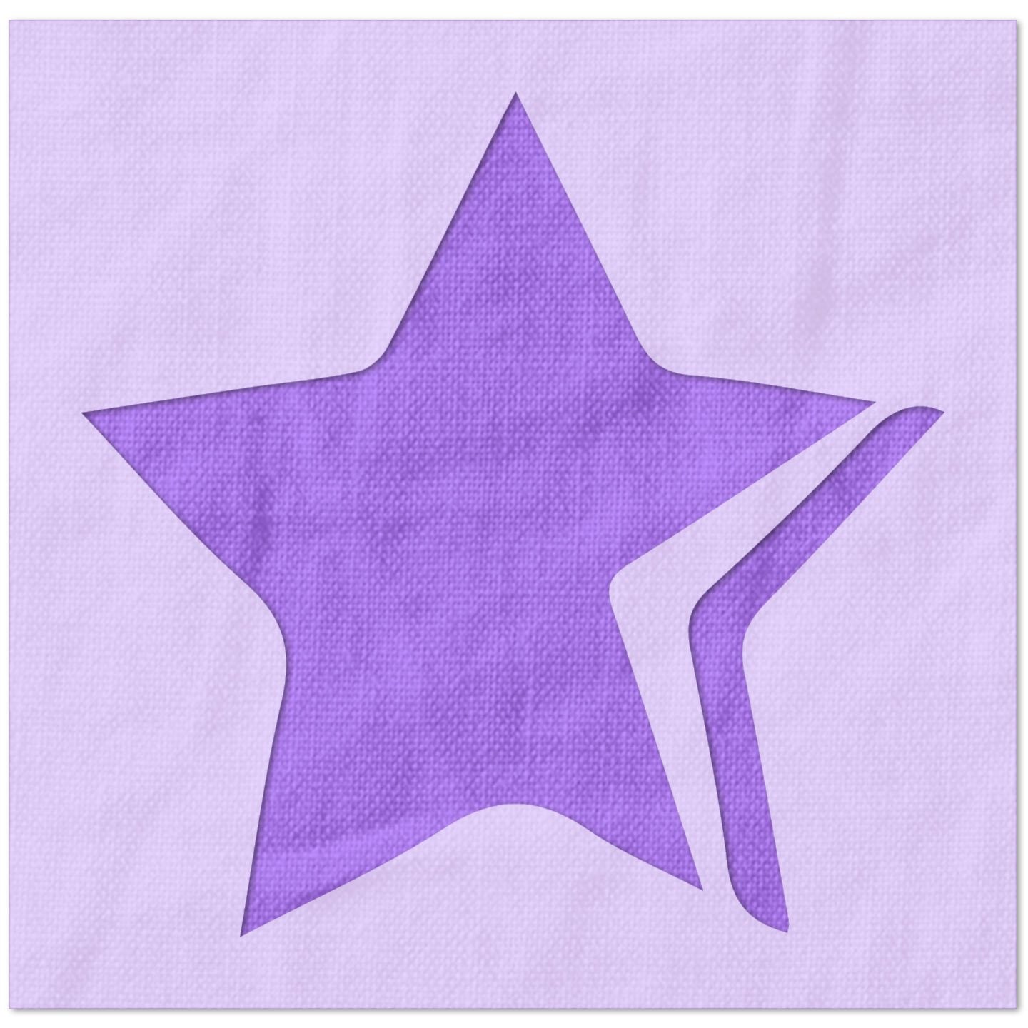 Shaded Star Stencil