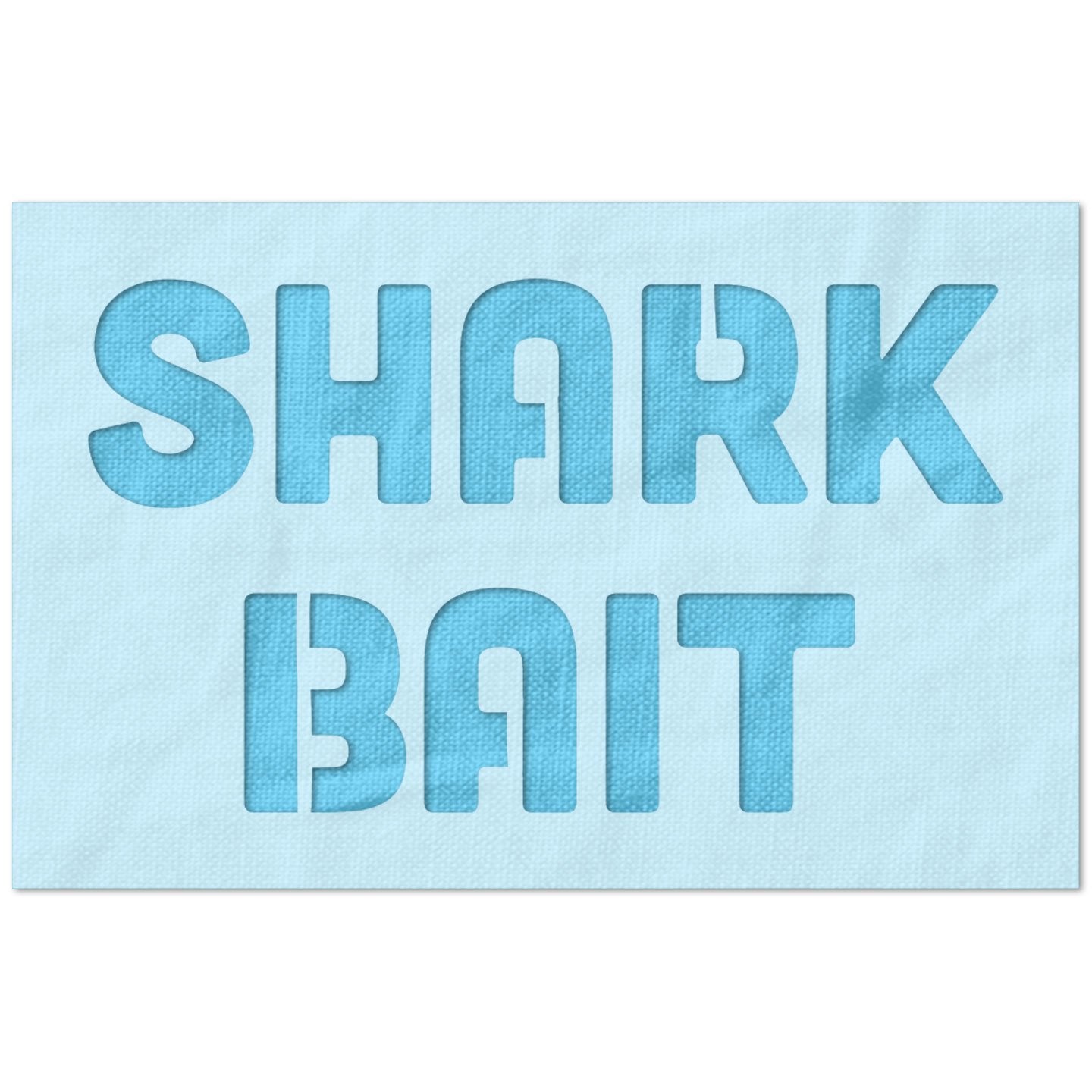 Shark Bait Stencil