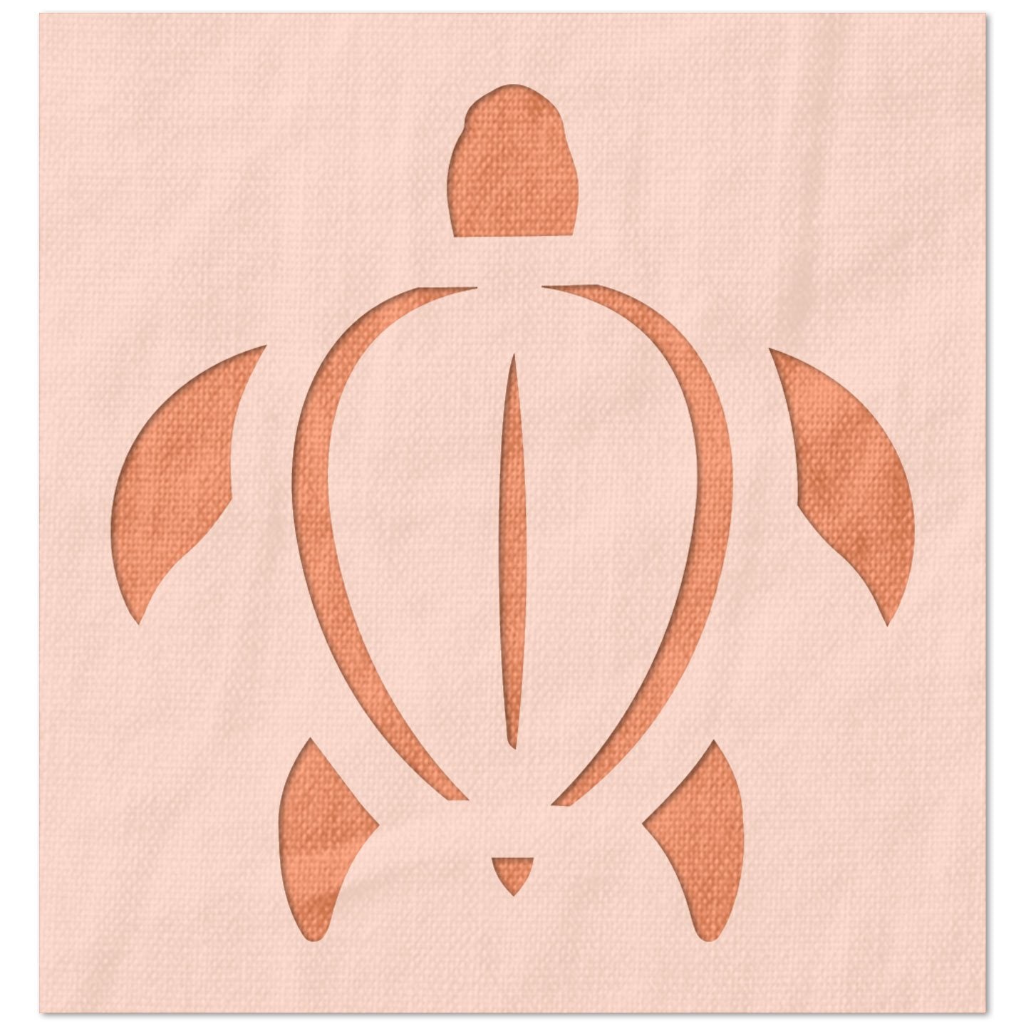 Simple Turtle Design Stencil